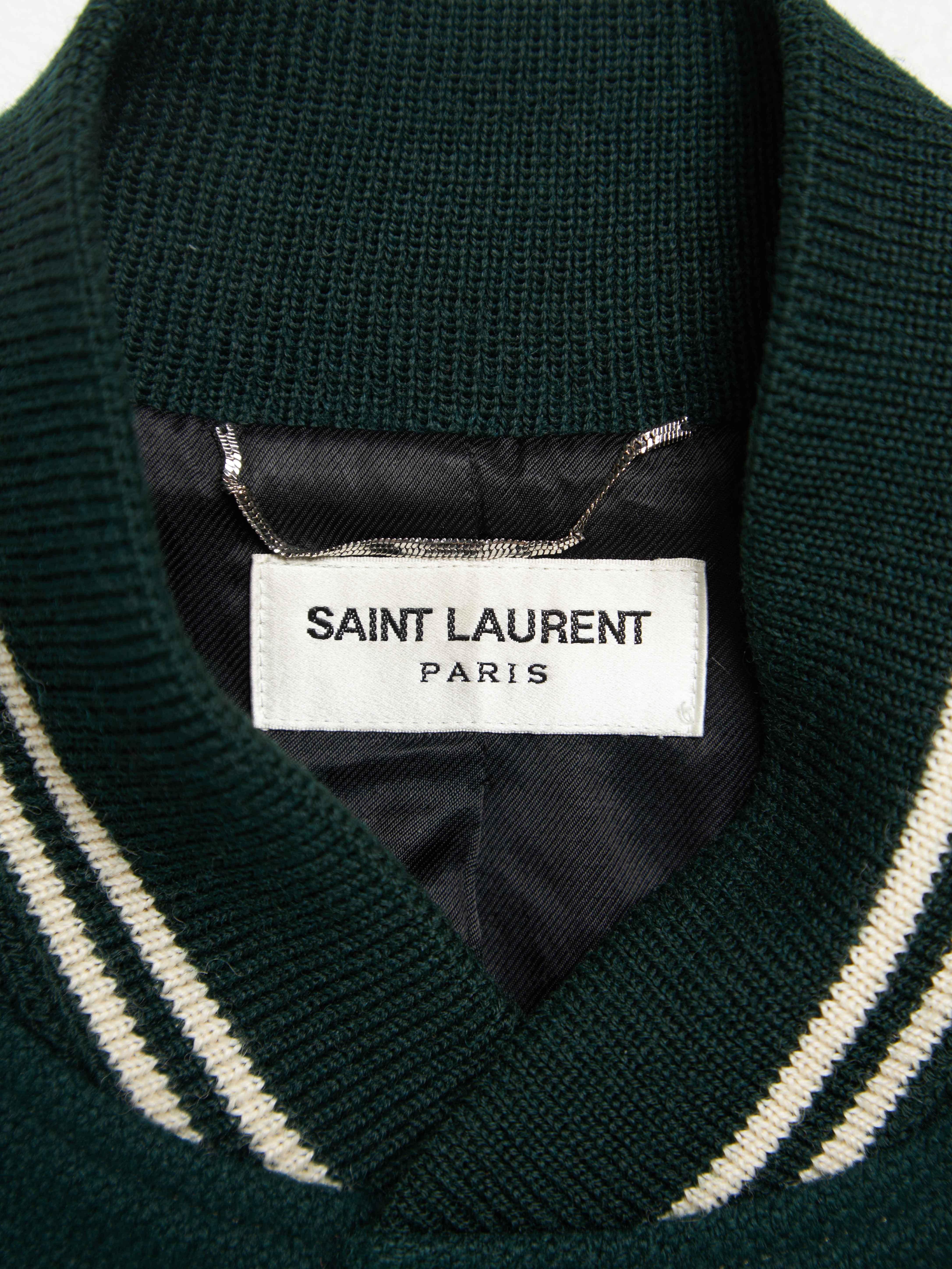 veste teddy saint laurent