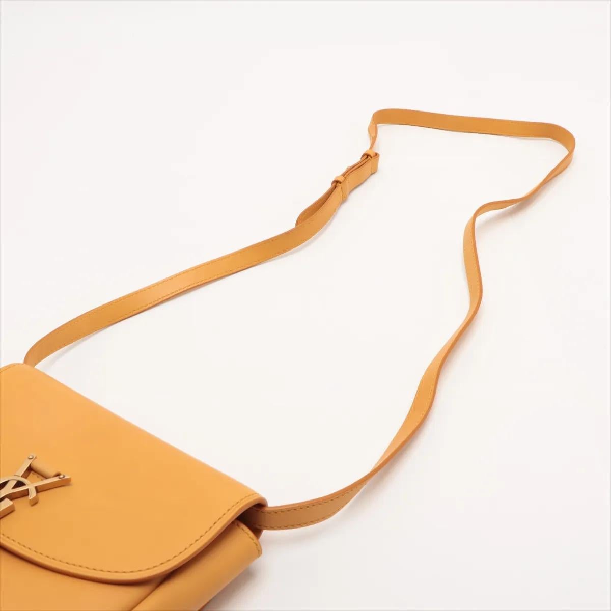 *Saint Laurent Paris - Borsa a tracolla in pelle Kaia - Giallo in vendita 2