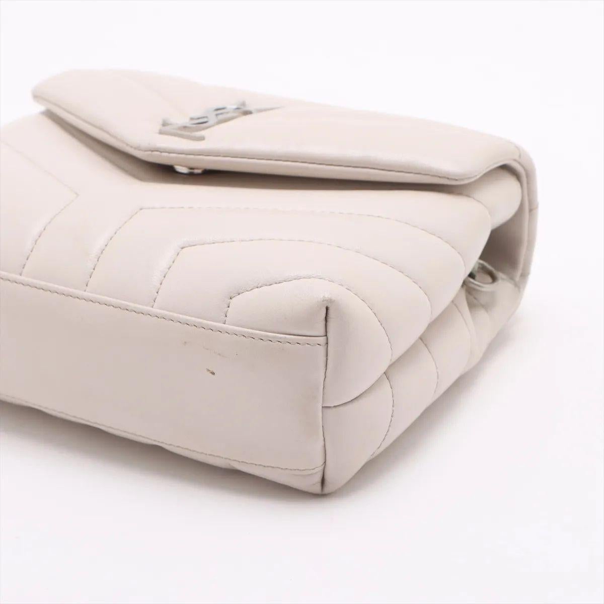 Saint Laurent Paris Borsa a tracolla in pelle Loulou Whiting In condizioni buone in vendita a Indianapolis, IN