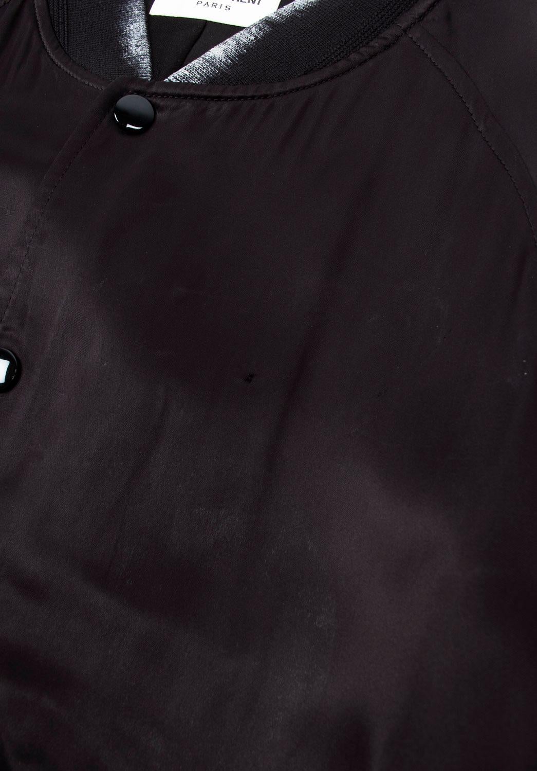 Saint Laurent Paris Men Jacket Moon Bomber Size ITA52/Large im Angebot 5