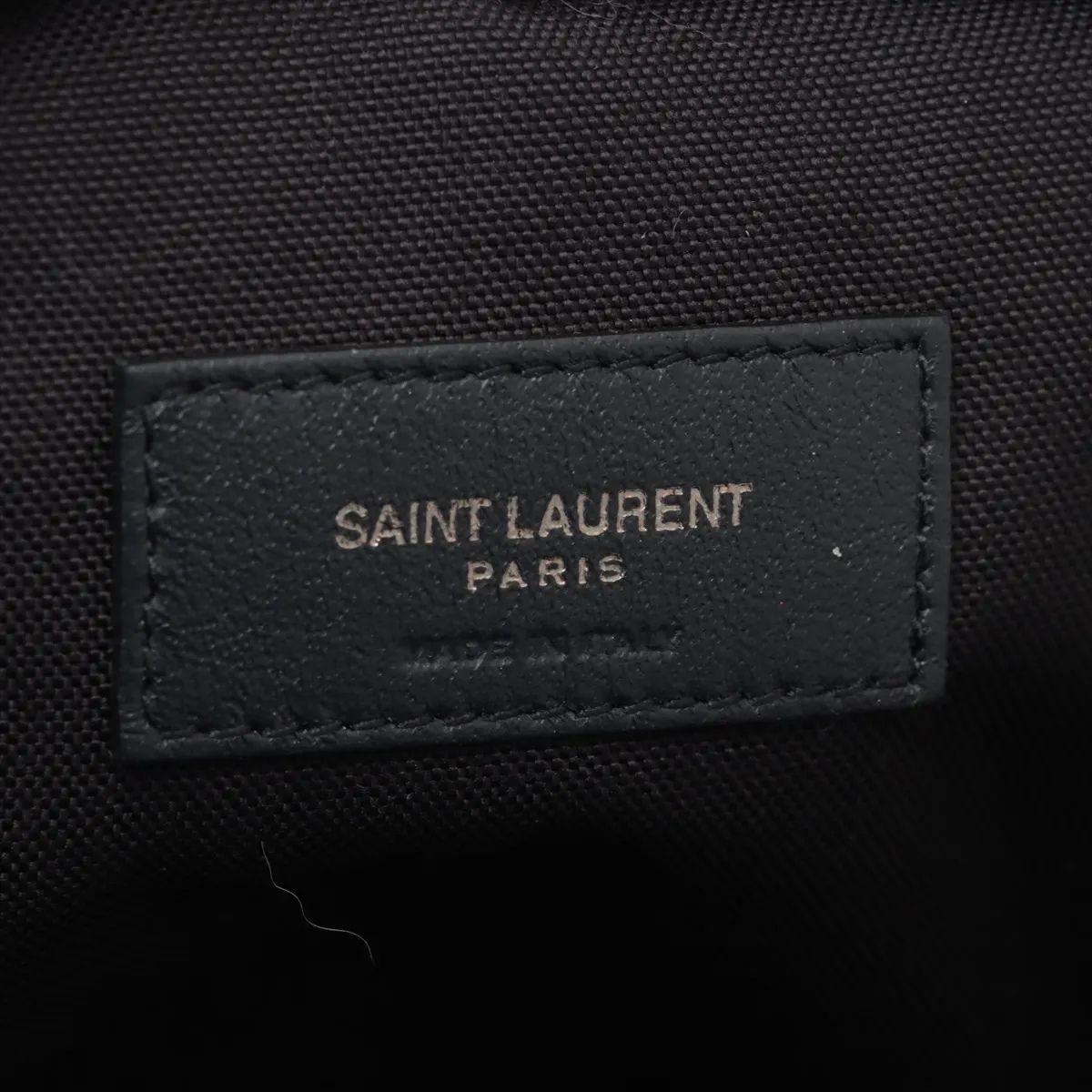 Saint Laurent Paris Nuxx Sling Bumbag Black For Sale 8