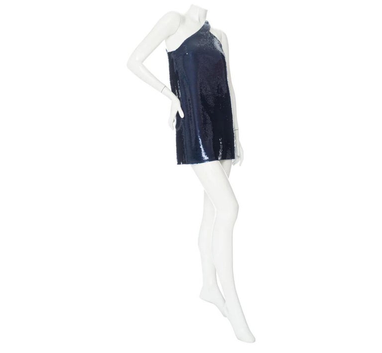 saint laurent one shoulder mini dress One-shoulder guipure-lace trimmed cotton-poplin mini dress - white