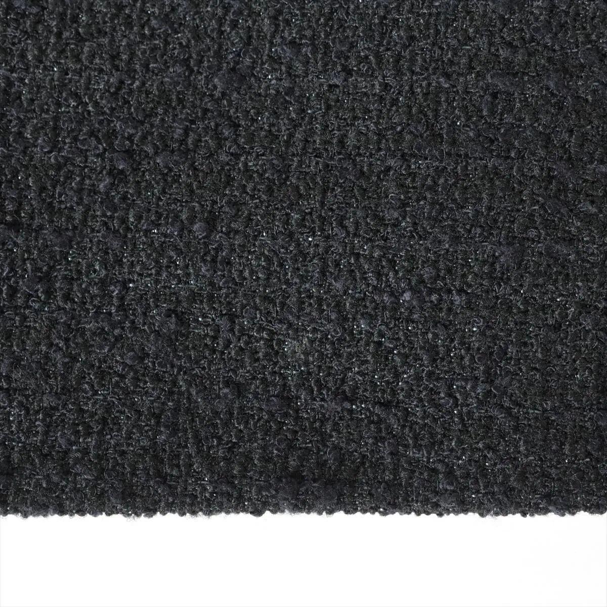 Saint Laurent Paris Tweed Sleeveless Mini Dress Black For Sale 6