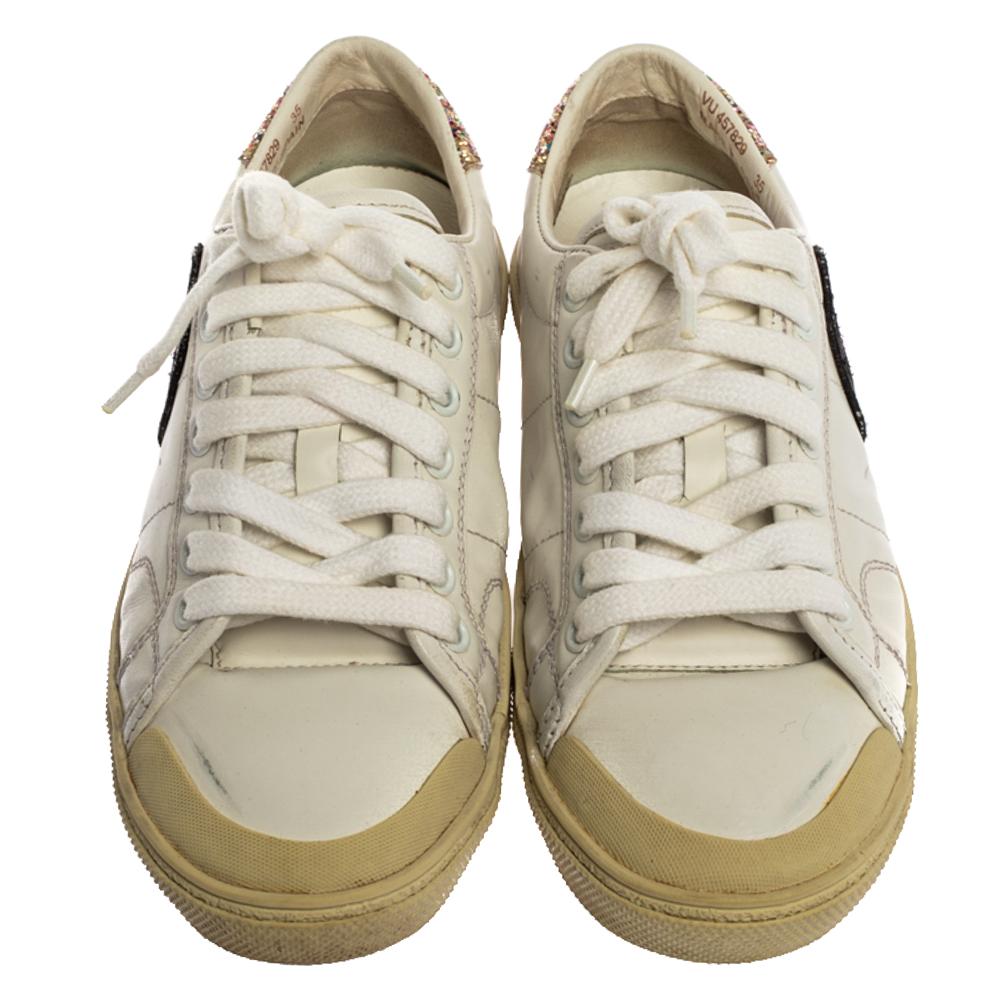 saint laurent white sneakers