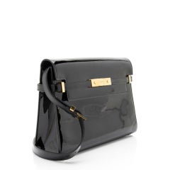 Saint Laurent Patent Leather Manhattan Medium Shoulder Bag