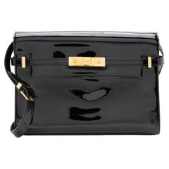 Saint Laurent Patent Leather Manhattan Medium Shoulder Bag
