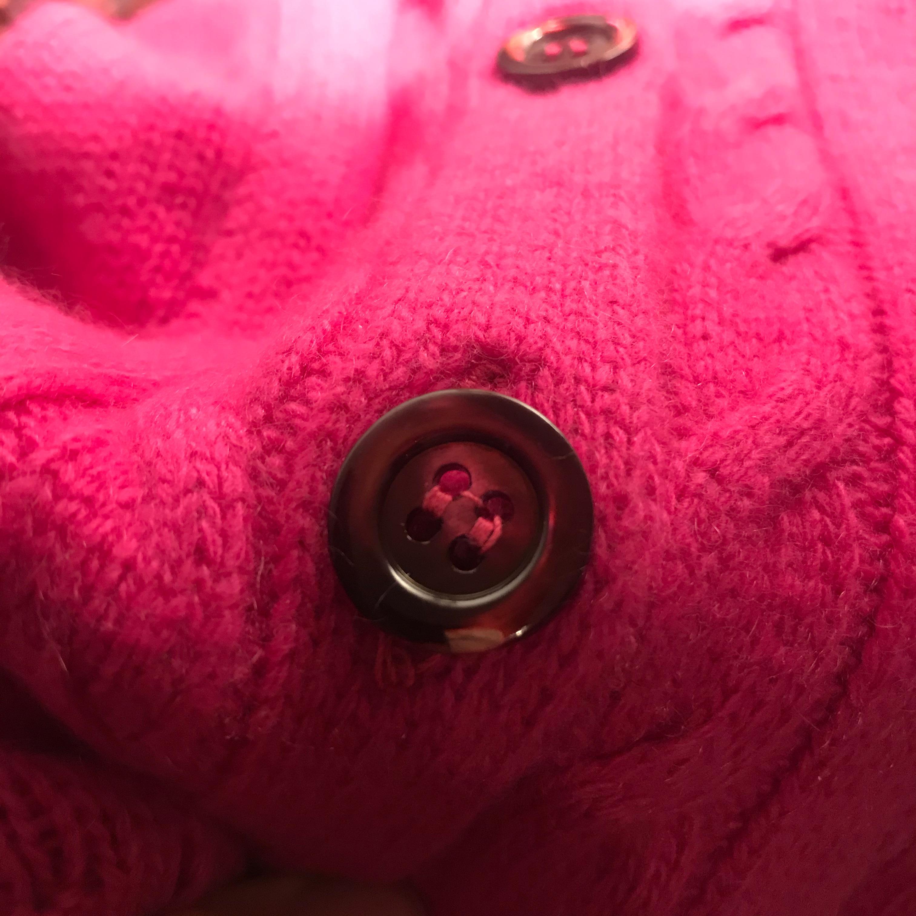 Saint Laurent Pink Cashmere Medium Size 4