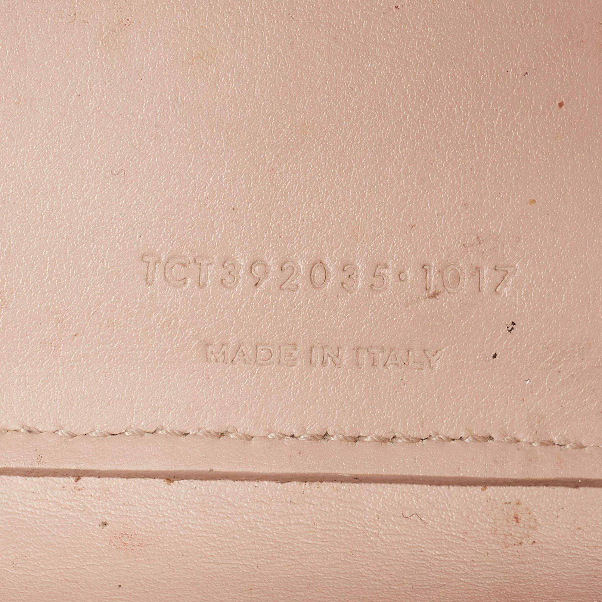 Saint Laurent Pink Croc Embossed Leather Nano Classic Sac De Jour Tote For Sale 3
