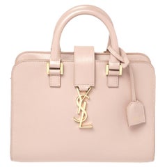 Saint Laurent YSL Toy Cabas Monogram Crossbody Light Pink MSRP $1400 -  MyDesignerly