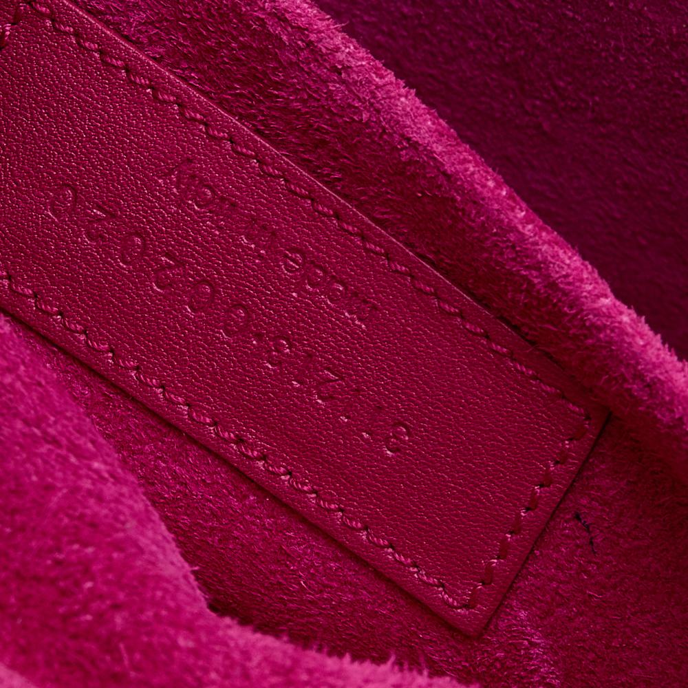 Saint Laurent Pink Leather Y-Ligne Clutch 4
