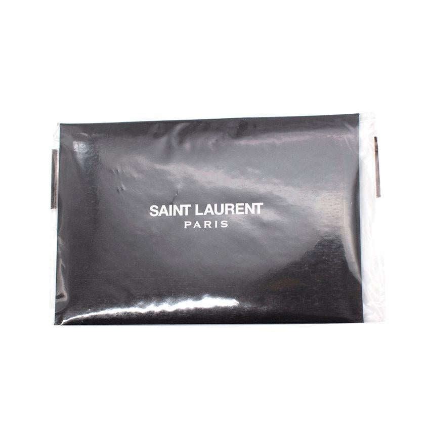 Saint Laurent pink shopping leather tote bag For Sale 2