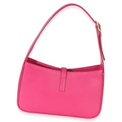 Saint Laurent Pink Smooth Calfskin Le 5 7 Small Hobo