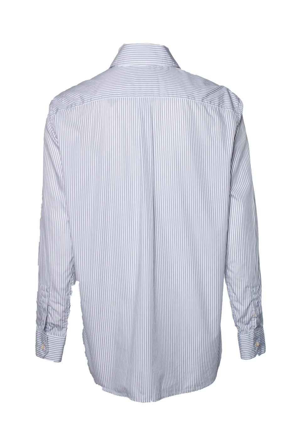 Saint Laurent, Pinstripe shirt In Excellent Condition For Sale In AMSTERDAM, NL