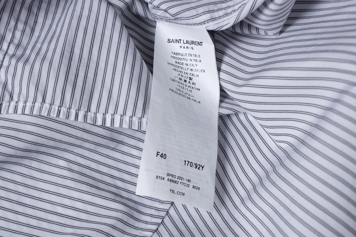 Saint Laurent, Pinstripe shirt For Sale 1