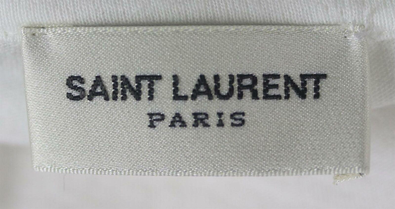 Women's Saint Laurent Printed Cotton Jersey T-Shirt