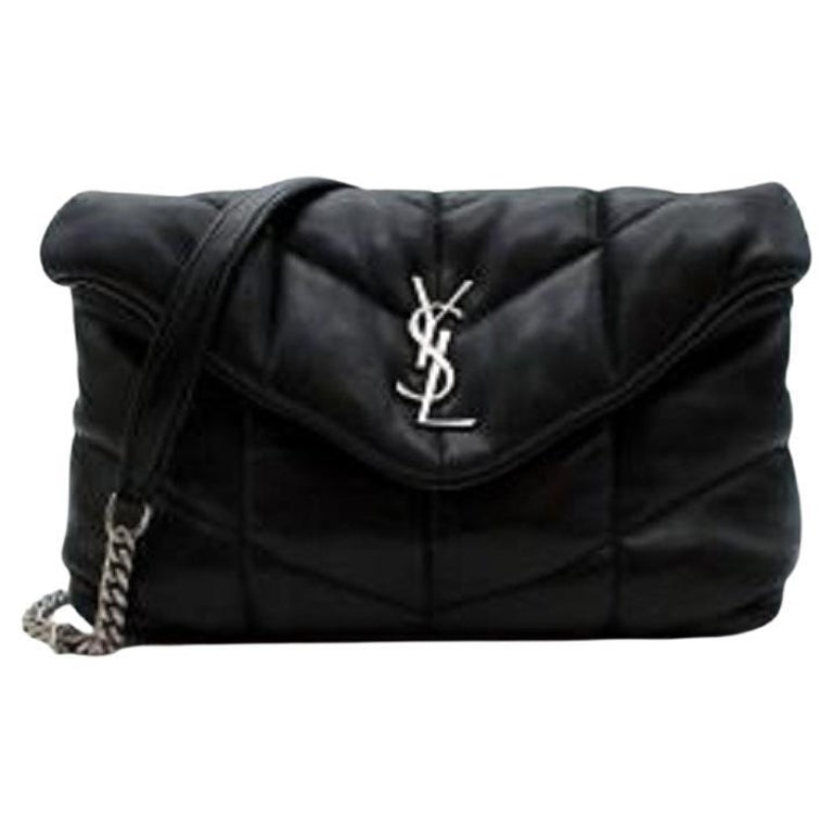 Saint Laurent Puffer Toy quiltedleather crossbody bag For Sale at 1stDibs