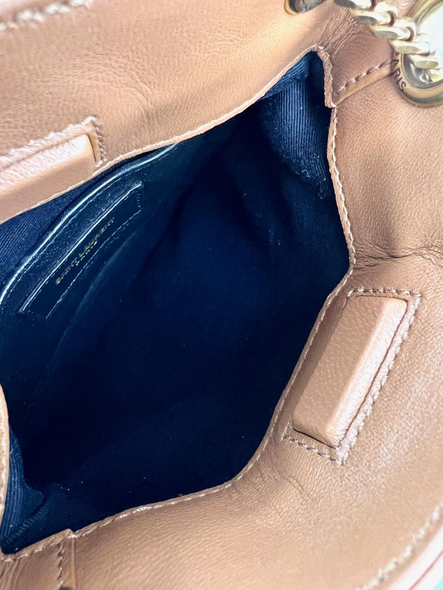 Saint Laurent Raffia Suede Calfskin Grace Fringed Tan Hobo Bag 3
