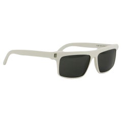 Saint Laurent Rectangle Frame Acetate Sunglasses