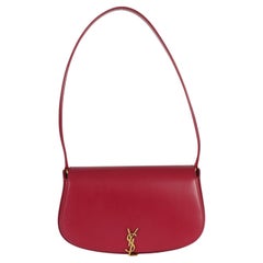 Saint Laurent Red Box Calfskin Mini Voltaire Shoulder Bag