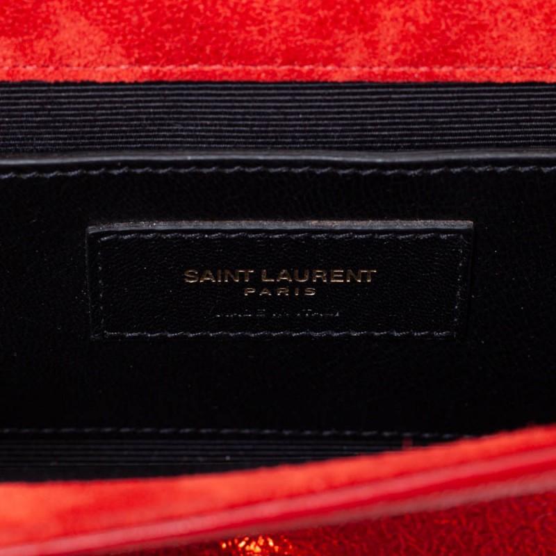 Saint Laurent Red Kate Chain  9