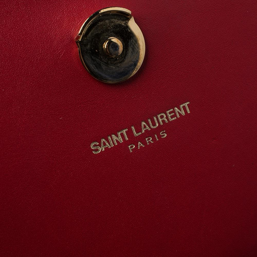 Saint Laurent Red Leather Medium Kate Tassel Shoulder Bag 7