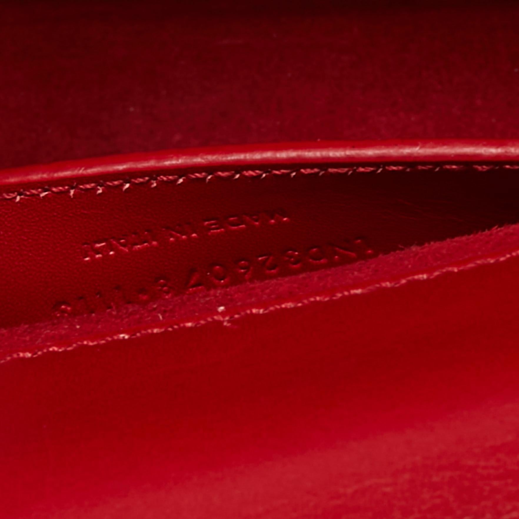 Saint Laurent Red Leather Medium Kate Tassel Shoulder Bag 4