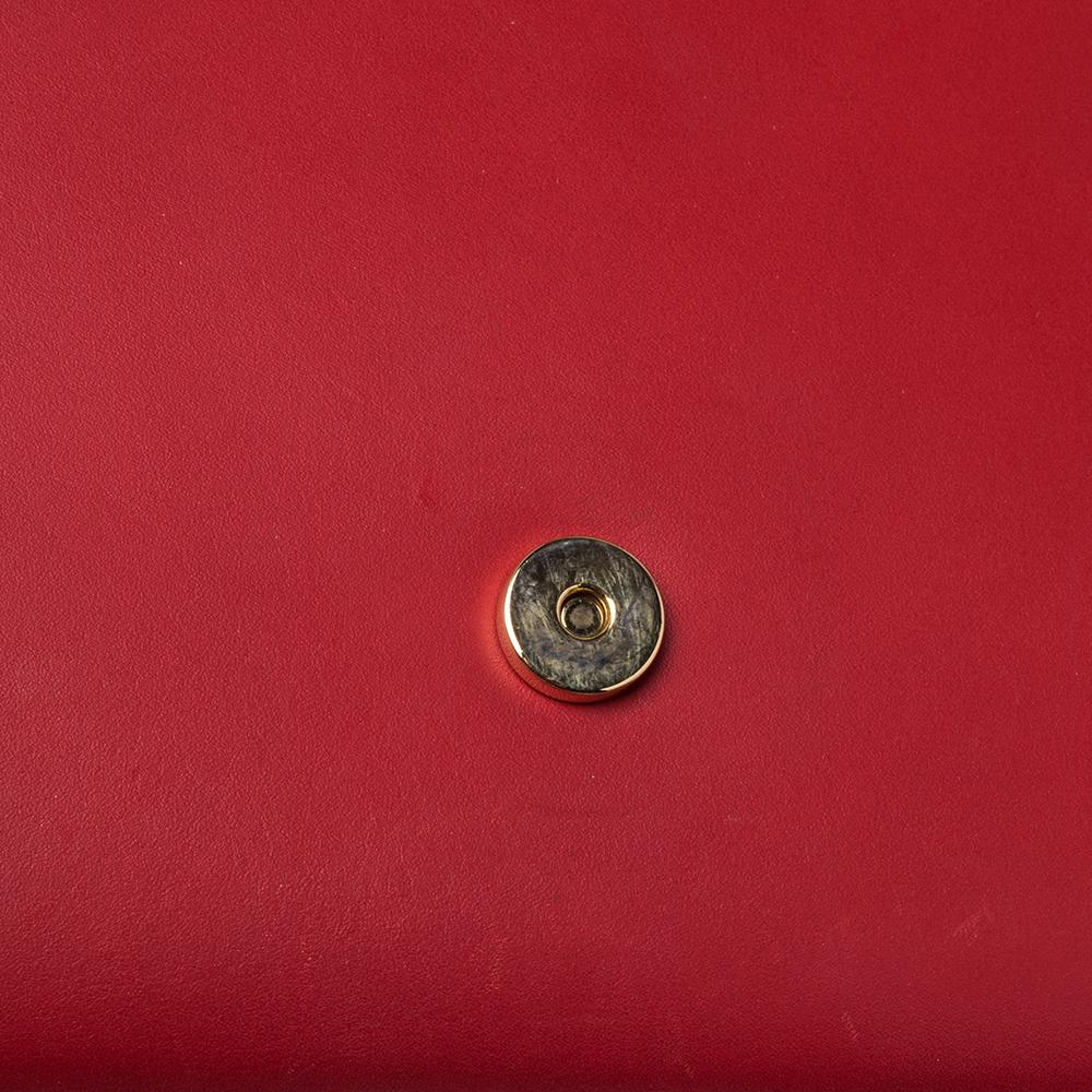 Saint Laurent Red Leather Medium Kate Tassel Shoulder Bag 2