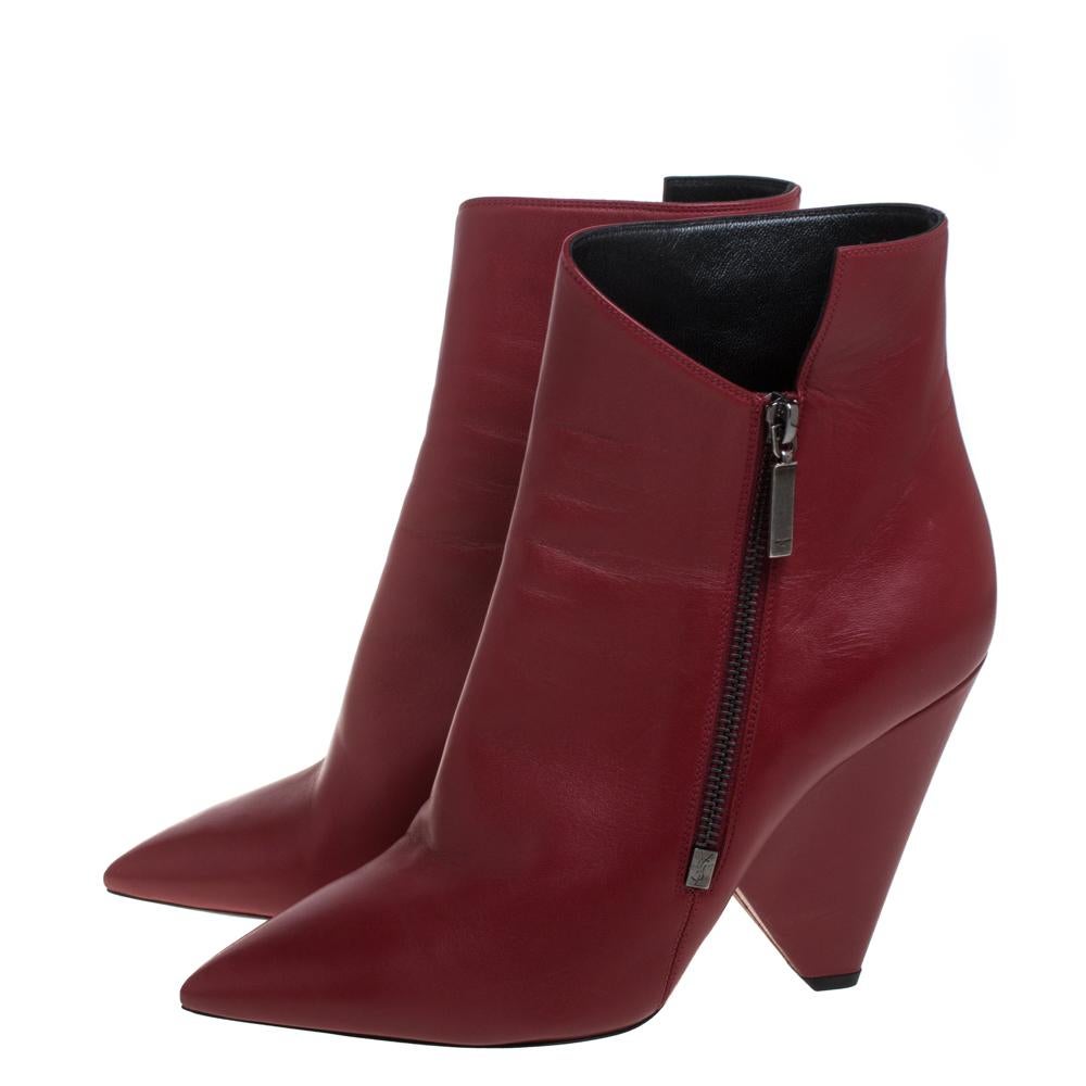 saint laurent niki bootie