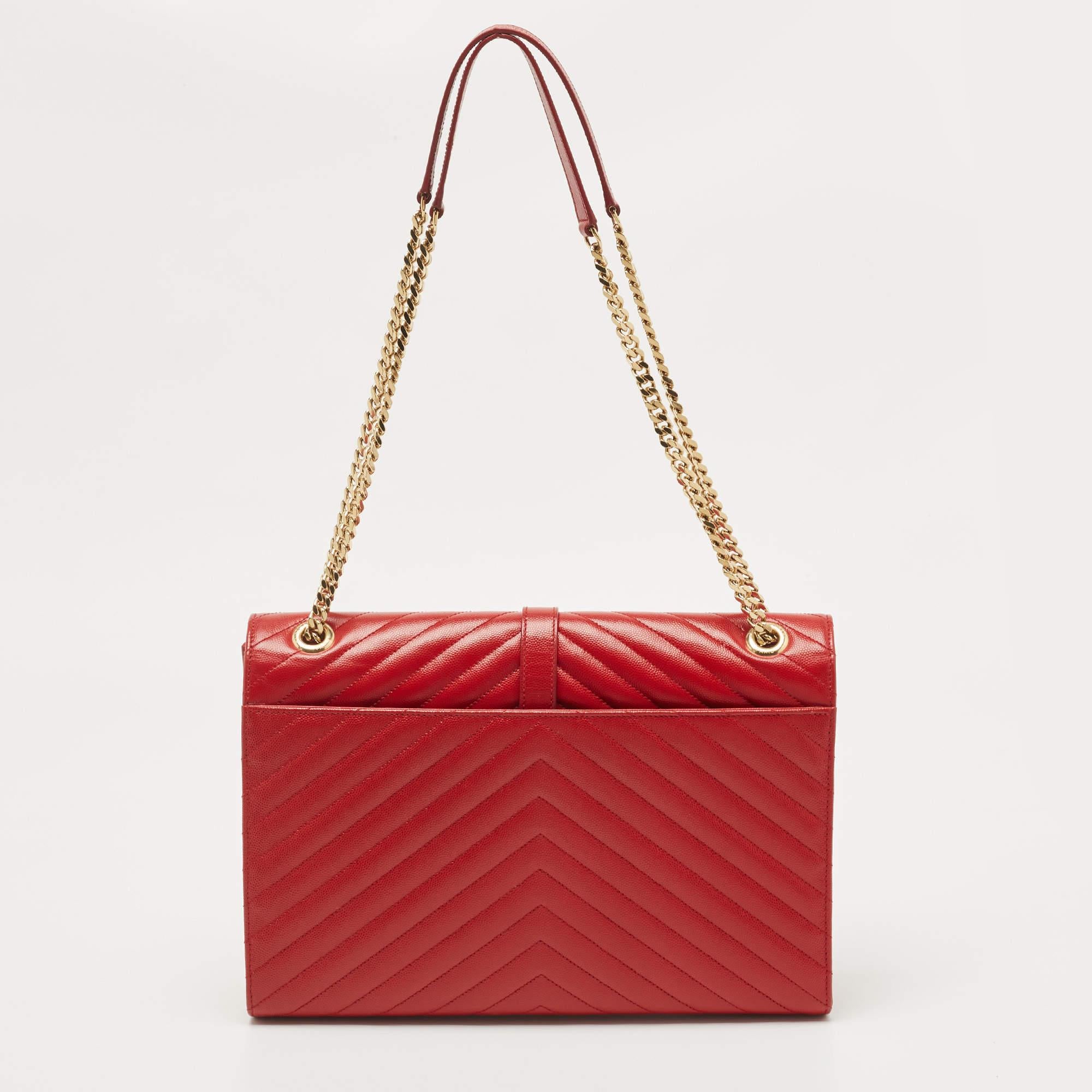 Saint laurent large monogram envelope shoulder bag new arrivals