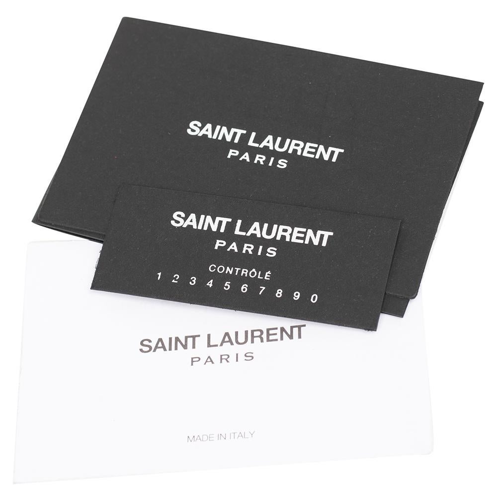 Saint Laurent Red Quilted Leather Envelope Shoulder Bag 1