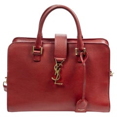 Saint Laurent Red Top Handle Bag