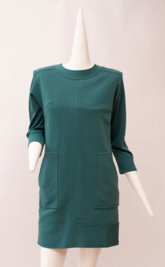 Saint Laurent rive gauche, 100% Wool, Tiel, prêt-à-porter, Shift Dress, 1960s