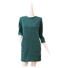 Saint Laurent rive gauche, 100% Wool, Tiel, prêt-à-porter, Shift Dress, 1960s