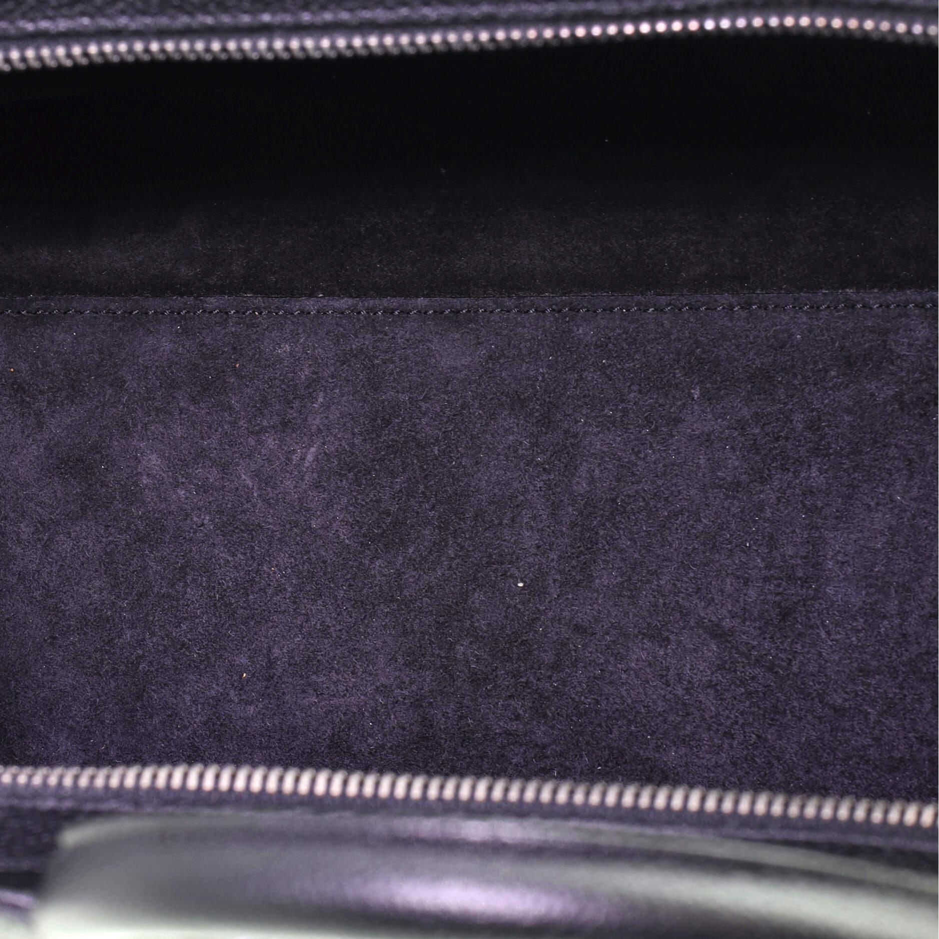 Saint Laurent Rive Gauche Cabas Leder Klein 1