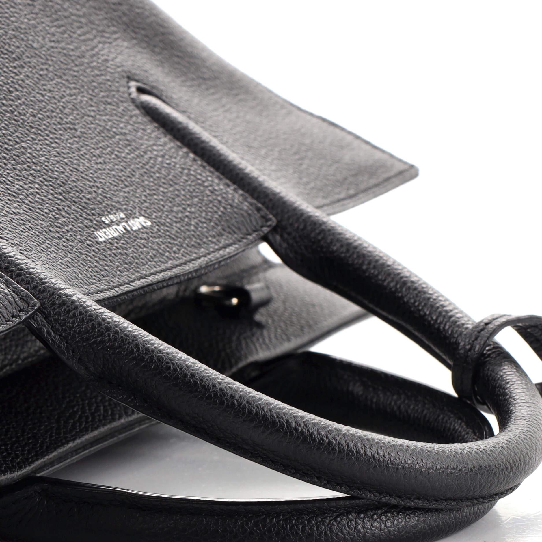 Saint Laurent Rive Gauche Cabas Leder Klein 2