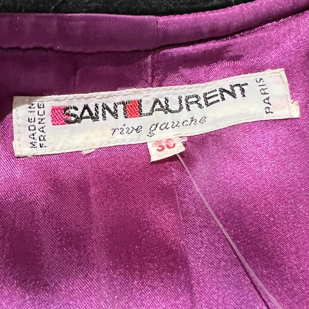 Women's Saint Laurent Rive Gauche Jacket FW1984