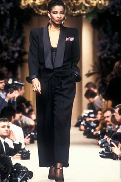 Saint Laurent Rive Gauche Le Smoking Jacket S/S 1984