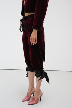 SAINT LAURENT Rive Gauche Paris – Silk Velvet Jacket