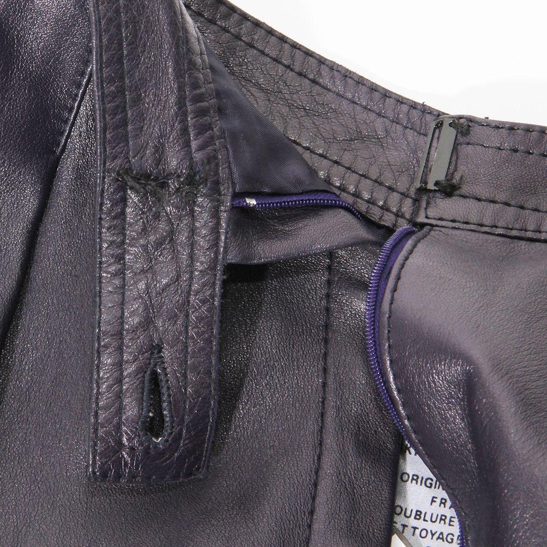 purple culottes