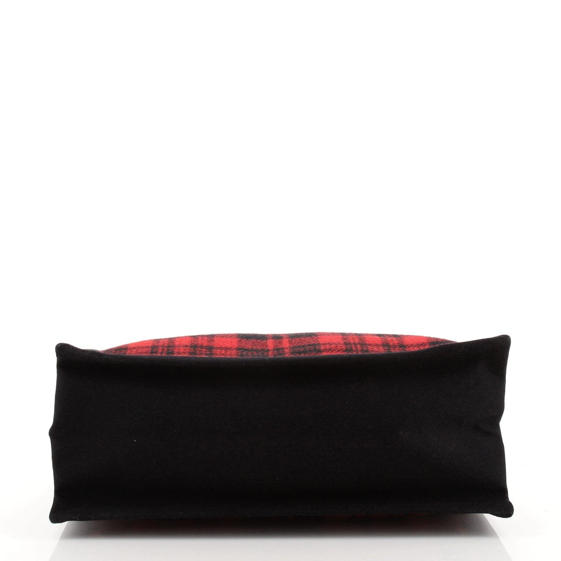 Women's or Men's Saint Laurent Rive Gauche Shopper Tote Printed Wool Tall