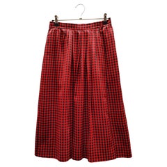 Vintage SAINT LAURENT Rive Gauche silk wrap skirt
