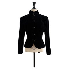 Saint Laurent Rive Gauche Vintage Velvet Jacket 1970s