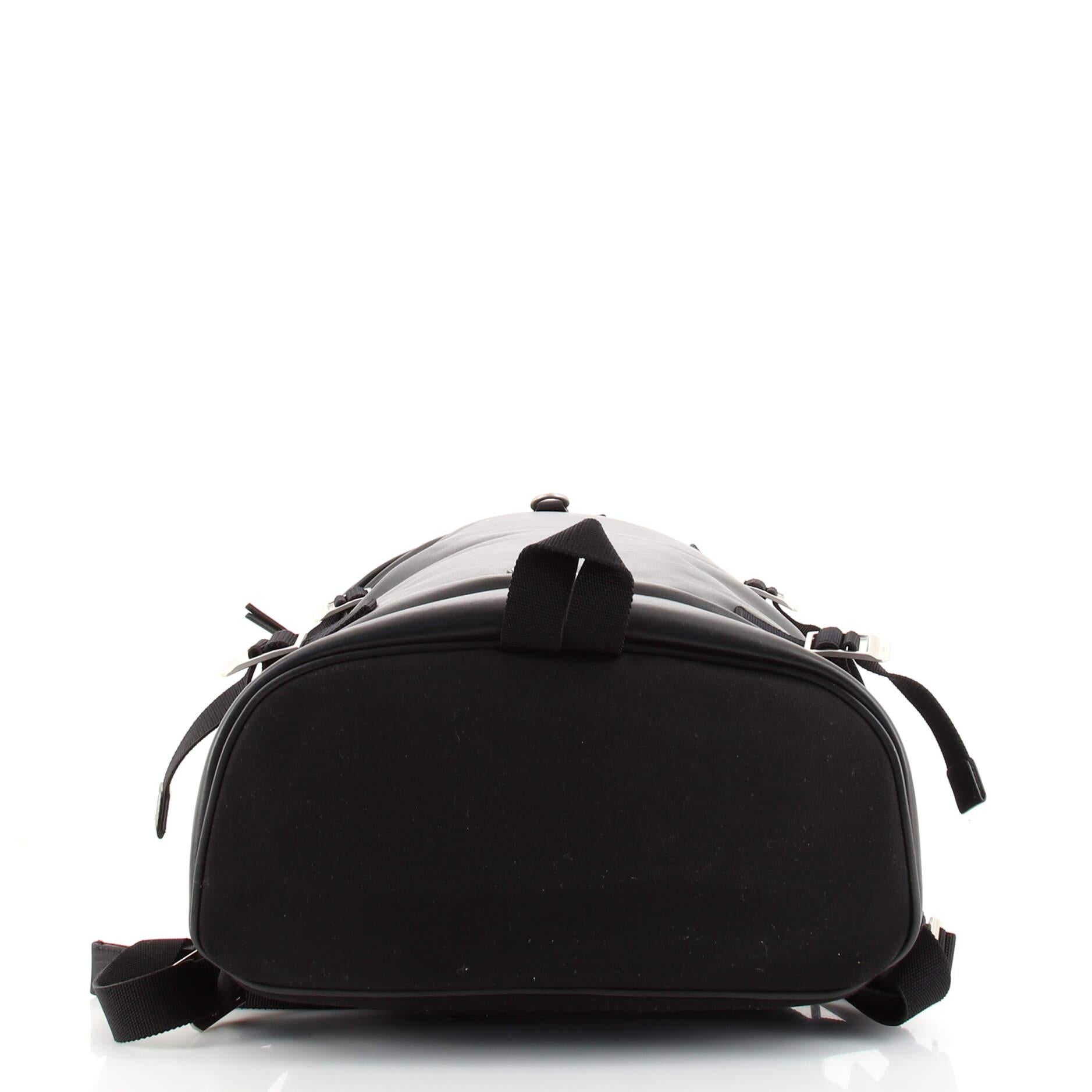 Saint Laurent Rivington Race Backpack Leather In Good Condition In NY, NY