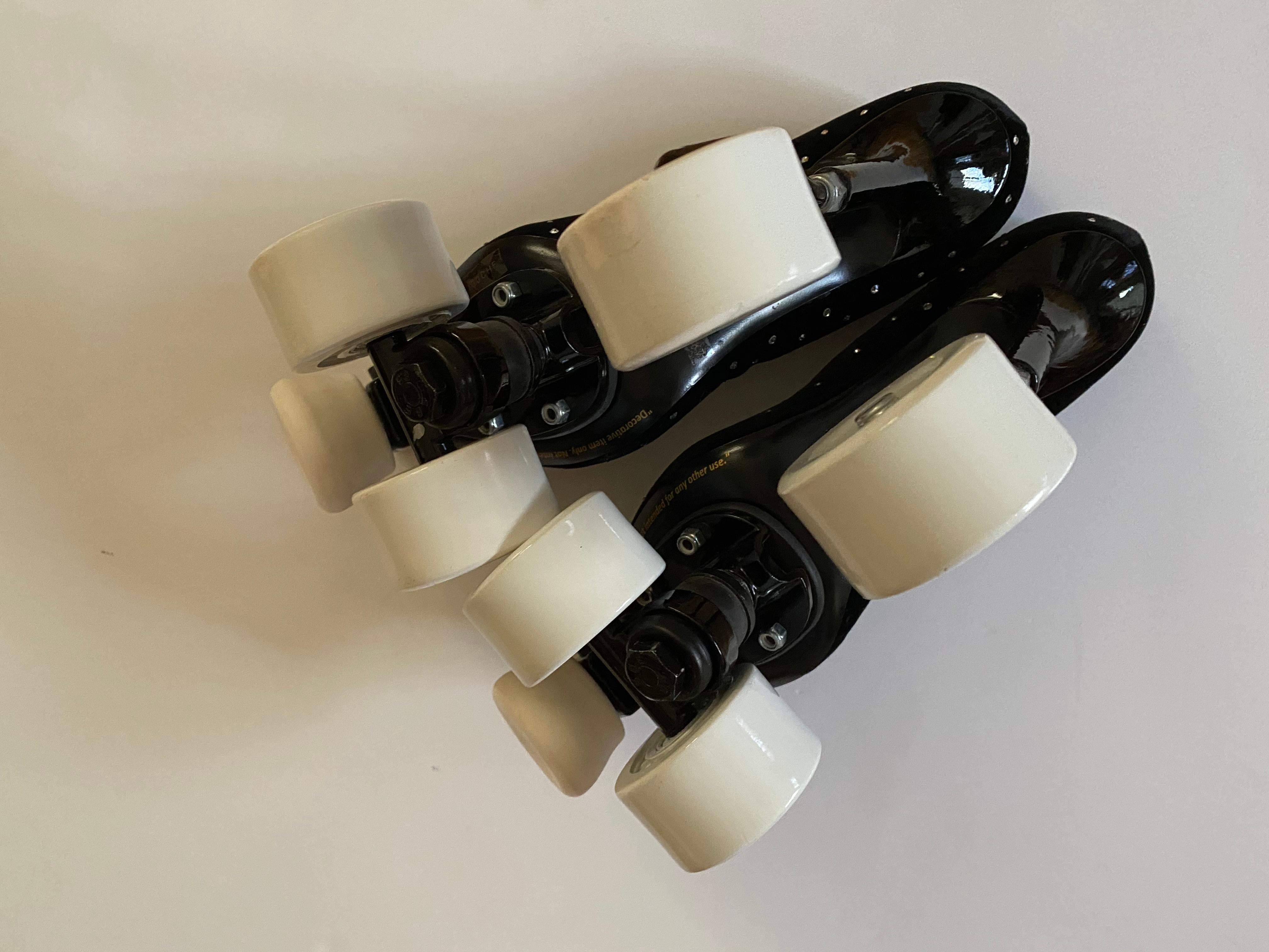 Black SAINT LAURENT  Roller Skate Stiletto Decorative Object 