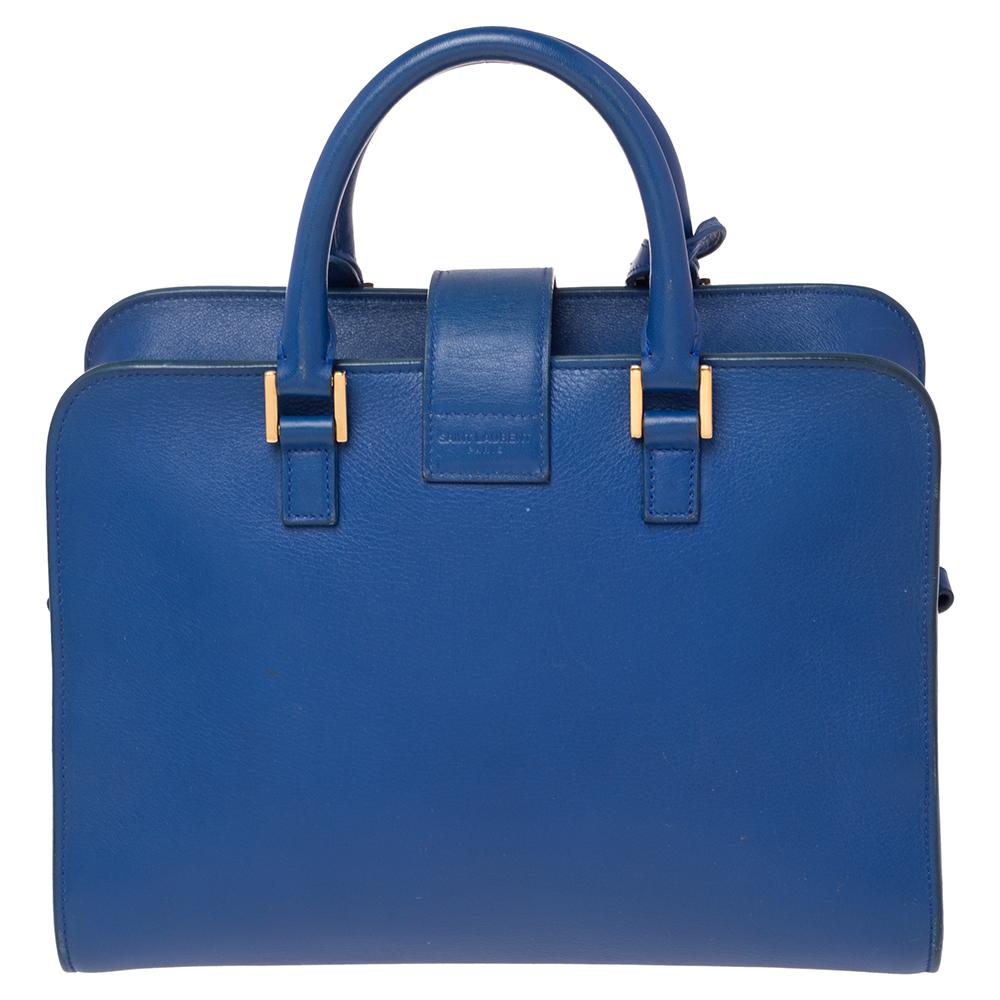 Saint Laurent Royal Blue Leather Baby Monogram Cabas Tote at 1stDibs ysl royal blue bag royal blue ysl bag ysl baby blue bag