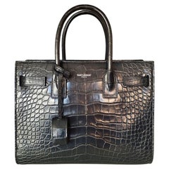 Saint Laurent Sac de Jour Alligator-Größe Unica