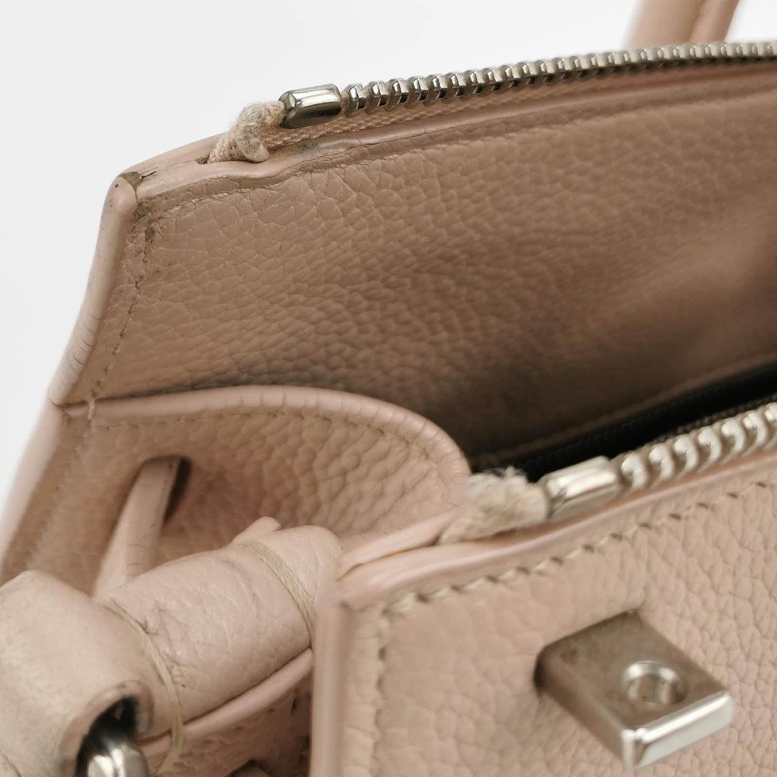 Saint Laurent Sac De Jour Baby Beige Leather Handbag 6