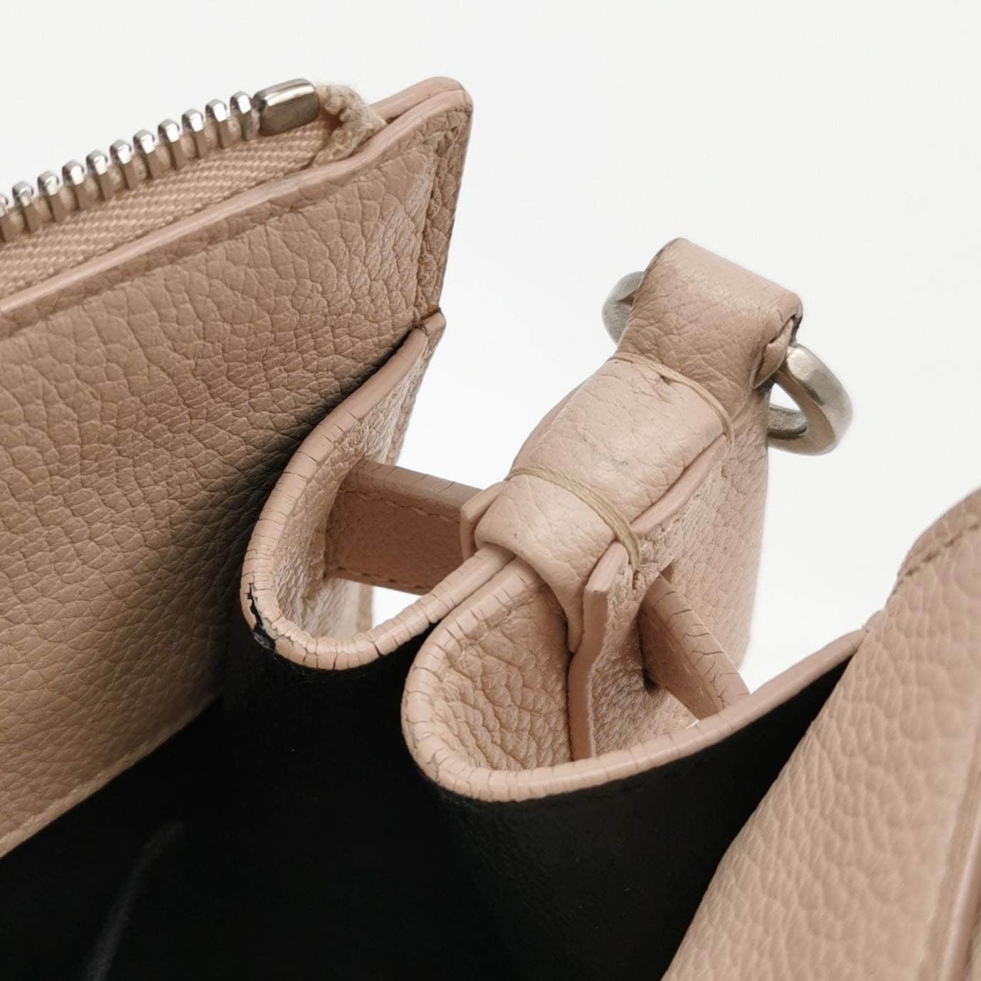 Saint Laurent Sac De Jour Baby Beige Leather Handbag 10