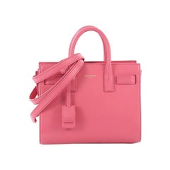 Saint Laurent Sac de Jour Bag Leather Nano