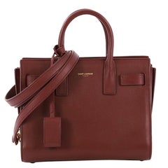 Saint Laurent Sac de Jour Bag Leather Nano